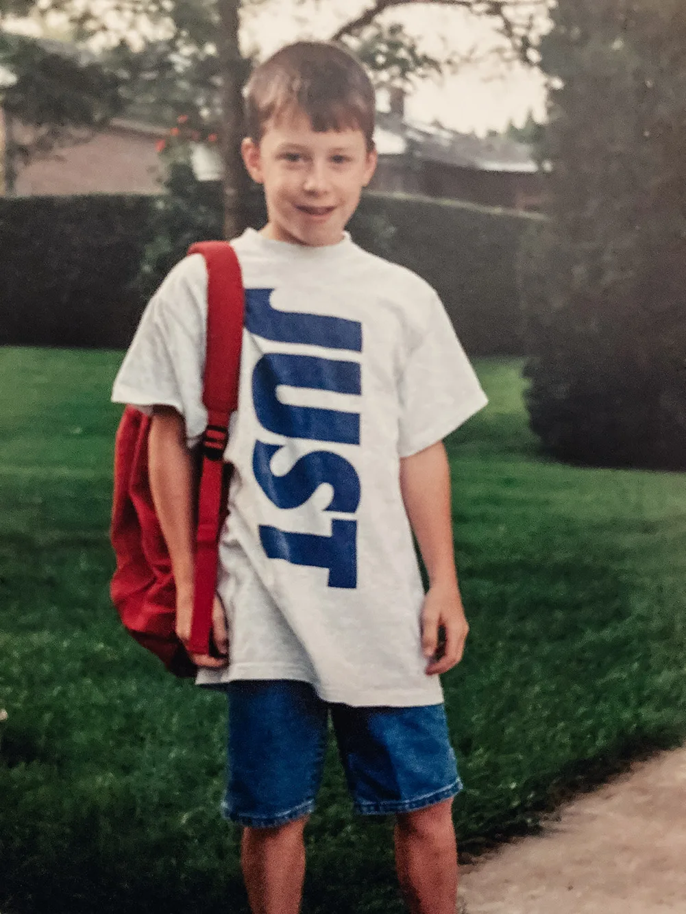 An old photo of Alex