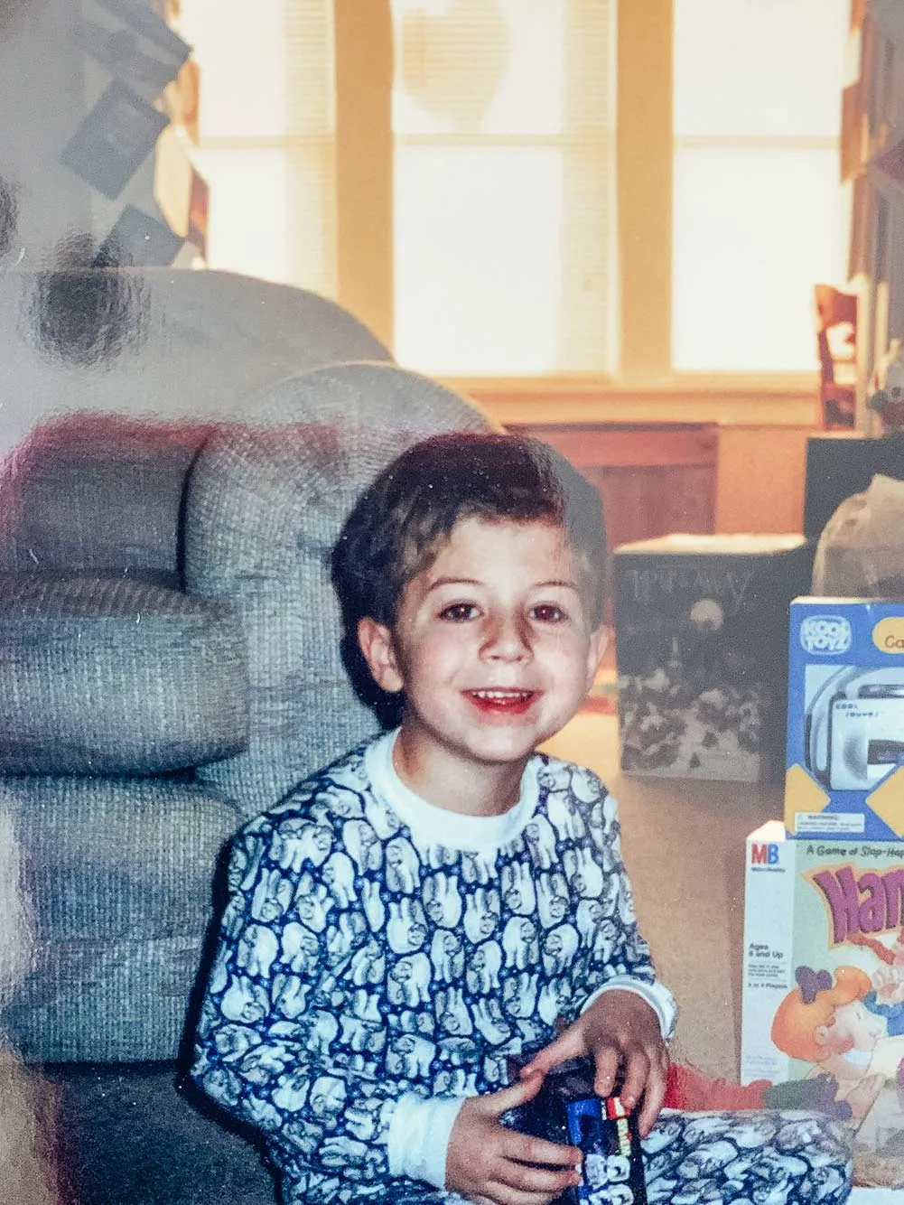 An old photo of Nick